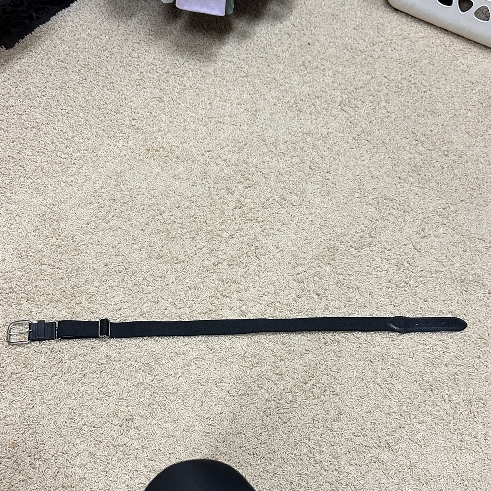 Youth Black baseball Belt
